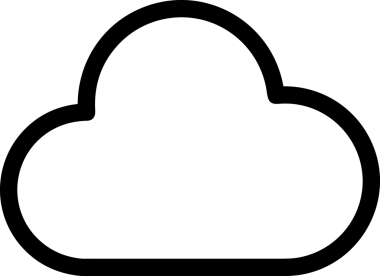 PNG biçiminde bulut depolama simgesi şeffaf arkaplan tasarımı ile dijital sunucu güvenli dosya eşzamanlama sunucu yönetimi ve modern web veya mobil kullanıcı arayüzü uygulamaları için ideal