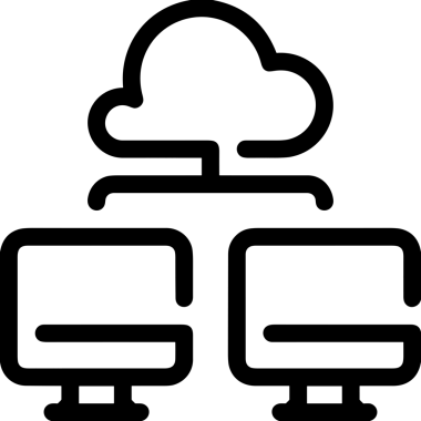 PNG biçiminde bulut depolama simgesi şeffaf arkaplan tasarımı ile dijital sunucu güvenli dosya eşzamanlama sunucu yönetimi ve modern web veya mobil kullanıcı arayüzü uygulamaları için ideal