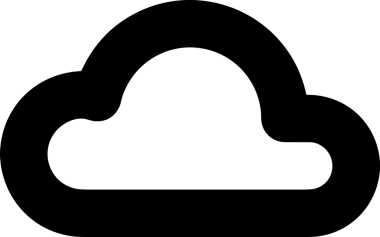 PNG biçiminde bulut depolama simgesi şeffaf arkaplan tasarımı ile dijital sunucu güvenli dosya eşzamanlama sunucu yönetimi ve modern web veya mobil kullanıcı arayüzü uygulamaları için ideal