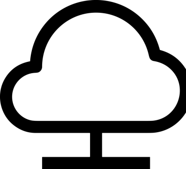 PNG biçiminde bulut depolama simgesi şeffaf arkaplan tasarımı ile dijital sunucu güvenli dosya eşzamanlama sunucu yönetimi ve modern web veya mobil kullanıcı arayüzü uygulamaları için ideal