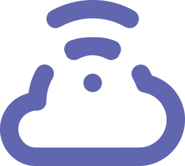 PNG biçiminde bulut depolama simgesi şeffaf arkaplan tasarımı ile dijital sunucu güvenli dosya eşzamanlama sunucu yönetimi ve modern web veya mobil kullanıcı arayüzü uygulamaları için ideal