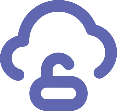 PNG biçiminde bulut depolama simgesi şeffaf arkaplan tasarımı ile dijital sunucu güvenli dosya eşzamanlama sunucu yönetimi ve modern web veya mobil kullanıcı arayüzü uygulamaları için ideal