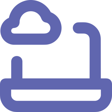 PNG biçiminde bulut depolama simgesi şeffaf arkaplan tasarımı ile dijital sunucu güvenli dosya eşzamanlama sunucu yönetimi ve modern web veya mobil kullanıcı arayüzü uygulamaları için ideal