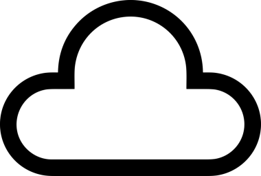 PNG biçiminde bulut depolama simgesi şeffaf arkaplan tasarımı ile dijital sunucu güvenli dosya eşzamanlama sunucu yönetimi ve modern web veya mobil kullanıcı arayüzü uygulamaları için ideal