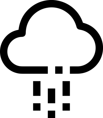 PNG biçiminde bulut depolama simgesi şeffaf arkaplan tasarımı ile dijital sunucu güvenli dosya eşzamanlama sunucu yönetimi ve modern web veya mobil kullanıcı arayüzü uygulamaları için ideal