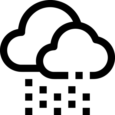 PNG biçiminde bulut depolama simgesi şeffaf arkaplan tasarımı ile dijital sunucu güvenli dosya eşzamanlama sunucu yönetimi ve modern web veya mobil kullanıcı arayüzü uygulamaları için ideal