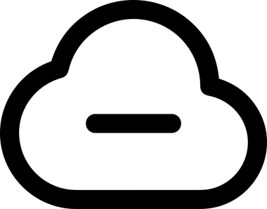 PNG biçiminde bulut depolama simgesi şeffaf arkaplan tasarımı ile dijital sunucu güvenli dosya eşzamanlama sunucu yönetimi ve modern web veya mobil kullanıcı arayüzü uygulamaları için ideal