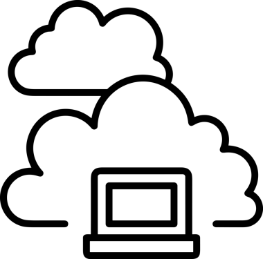 PNG biçiminde bulut depolama simgesi şeffaf arkaplan tasarımı ile dijital sunucu güvenli dosya eşzamanlama sunucu yönetimi ve modern web veya mobil kullanıcı arayüzü uygulamaları için ideal
