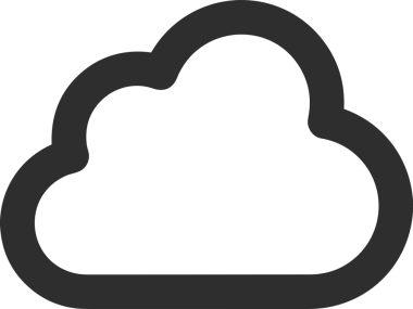 PNG biçiminde bulut depolama simgesi şeffaf arkaplan tasarımı ile dijital sunucu güvenli dosya eşzamanlama sunucu yönetimi ve modern web veya mobil kullanıcı arayüzü uygulamaları için ideal