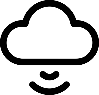 PNG biçiminde bulut depolama simgesi şeffaf arkaplan tasarımı ile dijital sunucu güvenli dosya eşzamanlama sunucu yönetimi ve modern web veya mobil kullanıcı arayüzü uygulamaları için ideal