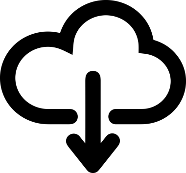 PNG biçiminde bulut depolama simgesi şeffaf arkaplan tasarımı ile dijital sunucu güvenli dosya eşzamanlama sunucu yönetimi ve modern web veya mobil kullanıcı arayüzü uygulamaları için ideal