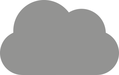 PNG biçiminde bulut depolama simgesi şeffaf arkaplan tasarımı ile dijital sunucu güvenli dosya eşzamanlama sunucu yönetimi ve modern web veya mobil kullanıcı arayüzü uygulamaları için ideal