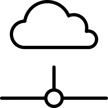 PNG biçiminde bulut depolama simgesi şeffaf arkaplan tasarımı ile dijital sunucu güvenli dosya eşzamanlama sunucu yönetimi ve modern web veya mobil kullanıcı arayüzü uygulamaları için ideal