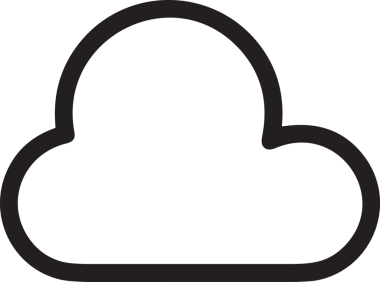 PNG biçiminde bulut depolama simgesi şeffaf arkaplan tasarımı ile dijital sunucu güvenli dosya eşzamanlama sunucu yönetimi ve modern web veya mobil kullanıcı arayüzü uygulamaları için ideal