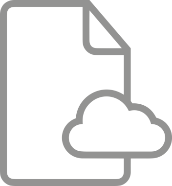 PNG biçiminde bulut depolama simgesi şeffaf arkaplan tasarımı ile dijital sunucu güvenli dosya eşzamanlama sunucu yönetimi ve modern web veya mobil kullanıcı arayüzü uygulamaları için ideal