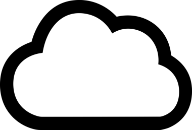 PNG biçiminde bulut depolama simgesi şeffaf arkaplan tasarımı ile dijital sunucu güvenli dosya eşzamanlama sunucu yönetimi ve modern web veya mobil kullanıcı arayüzü uygulamaları için ideal