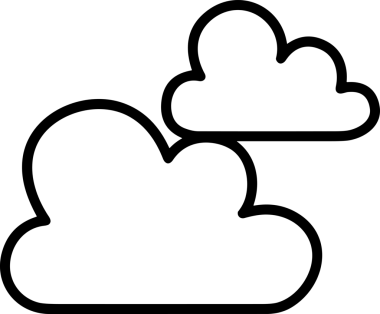 PNG biçiminde bulut depolama simgesi şeffaf arkaplan tasarımı ile dijital sunucu güvenli dosya eşzamanlama sunucu yönetimi ve modern web veya mobil kullanıcı arayüzü uygulamaları için ideal