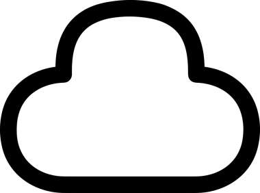 PNG biçiminde bulut depolama simgesi şeffaf arkaplan tasarımı ile dijital sunucu güvenli dosya eşzamanlama sunucu yönetimi ve modern web veya mobil kullanıcı arayüzü uygulamaları için ideal