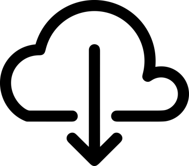 PNG biçiminde bulut depolama simgesi şeffaf arkaplan tasarımı ile dijital sunucu güvenli dosya eşzamanlama sunucu yönetimi ve modern web veya mobil kullanıcı arayüzü uygulamaları için ideal