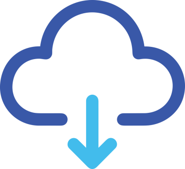 PNG biçiminde bulut depolama simgesi şeffaf arkaplan tasarımı ile dijital sunucu güvenli dosya eşzamanlama sunucu yönetimi ve modern web veya mobil kullanıcı arayüzü uygulamaları için ideal
