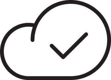 PNG biçiminde bulut depolama simgesi şeffaf arkaplan tasarımı ile dijital sunucu güvenli dosya eşzamanlama sunucu yönetimi ve modern web veya mobil kullanıcı arayüzü uygulamaları için ideal