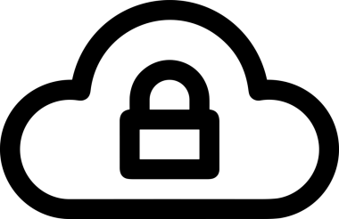 PNG biçiminde bulut depolama simgesi şeffaf arkaplan tasarımı ile dijital sunucu güvenli dosya eşzamanlama sunucu yönetimi ve modern web veya mobil kullanıcı arayüzü uygulamaları için ideal