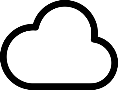 PNG biçiminde bulut depolama simgesi şeffaf arkaplan tasarımı ile dijital sunucu güvenli dosya eşzamanlama sunucu yönetimi ve modern web veya mobil kullanıcı arayüzü uygulamaları için ideal