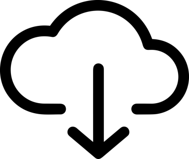 PNG biçiminde bulut depolama simgesi şeffaf arkaplan tasarımı ile dijital sunucu güvenli dosya eşzamanlama sunucu yönetimi ve modern web veya mobil kullanıcı arayüzü uygulamaları için ideal