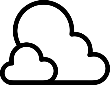 PNG biçiminde bulut depolama simgesi şeffaf arkaplan tasarımı ile dijital sunucu güvenli dosya eşzamanlama sunucu yönetimi ve modern web veya mobil kullanıcı arayüzü uygulamaları için ideal