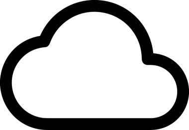 PNG biçiminde bulut depolama simgesi şeffaf arkaplan tasarımı ile dijital sunucu güvenli dosya eşzamanlama sunucu yönetimi ve modern web veya mobil kullanıcı arayüzü uygulamaları için ideal