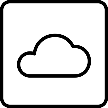 PNG biçiminde bulut depolama simgesi şeffaf arkaplan tasarımı ile dijital sunucu güvenli dosya eşzamanlama sunucu yönetimi ve modern web veya mobil kullanıcı arayüzü uygulamaları için ideal