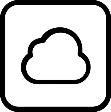 PNG biçiminde bulut depolama simgesi şeffaf arkaplan tasarımı ile dijital sunucu güvenli dosya eşzamanlama sunucu yönetimi ve modern web veya mobil kullanıcı arayüzü uygulamaları için ideal