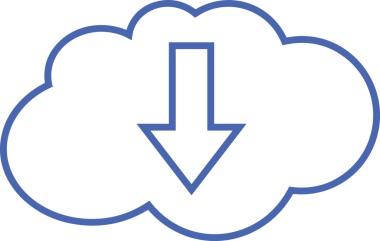 PNG biçiminde bulut depolama simgesi şeffaf arkaplan tasarımı ile dijital sunucu güvenli dosya eşzamanlama sunucu yönetimi ve modern web veya mobil kullanıcı arayüzü uygulamaları için ideal