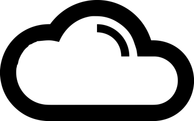 PNG biçiminde bulut depolama simgesi şeffaf arkaplan tasarımı ile dijital sunucu güvenli dosya eşzamanlama sunucu yönetimi ve modern web veya mobil kullanıcı arayüzü uygulamaları için ideal