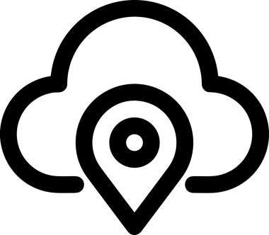 PNG biçiminde bulut depolama simgesi şeffaf arkaplan tasarımı ile dijital sunucu güvenli dosya eşzamanlama sunucu yönetimi ve modern web veya mobil kullanıcı arayüzü uygulamaları için ideal