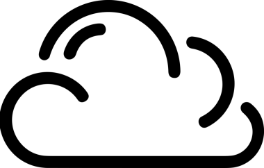 PNG biçiminde bulut depolama simgesi şeffaf arkaplan tasarımı ile dijital sunucu güvenli dosya eşzamanlama sunucu yönetimi ve modern web veya mobil kullanıcı arayüzü uygulamaları için ideal