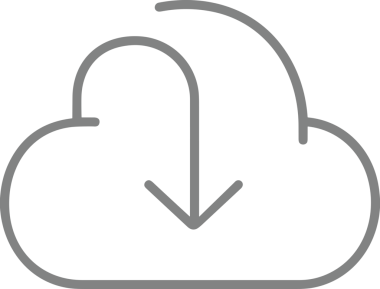 PNG biçiminde bulut depolama simgesi şeffaf arkaplan tasarımı ile dijital sunucu güvenli dosya eşzamanlama sunucu yönetimi ve modern web veya mobil kullanıcı arayüzü uygulamaları için ideal