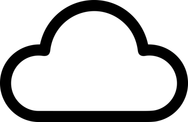PNG biçiminde bulut depolama simgesi şeffaf arkaplan tasarımı ile dijital sunucu güvenli dosya eşzamanlama sunucu yönetimi ve modern web veya mobil kullanıcı arayüzü uygulamaları için ideal