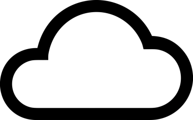 PNG biçiminde bulut depolama simgesi şeffaf arkaplan tasarımı ile dijital sunucu güvenli dosya eşzamanlama sunucu yönetimi ve modern web veya mobil kullanıcı arayüzü uygulamaları için ideal