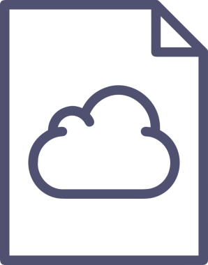 PNG biçiminde bulut depolama simgesi şeffaf arkaplan tasarımı ile dijital sunucu güvenli dosya eşzamanlama sunucu yönetimi ve modern web veya mobil kullanıcı arayüzü uygulamaları için ideal