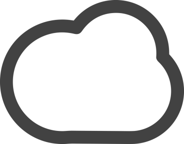 PNG biçiminde bulut depolama simgesi şeffaf arkaplan tasarımı ile dijital sunucu güvenli dosya eşzamanlama sunucu yönetimi ve modern web veya mobil kullanıcı arayüzü uygulamaları için ideal