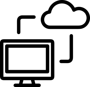 PNG biçiminde bulut depolama simgesi şeffaf arkaplan tasarımı ile dijital sunucu güvenli dosya eşzamanlama sunucu yönetimi ve modern web veya mobil kullanıcı arayüzü uygulamaları için ideal