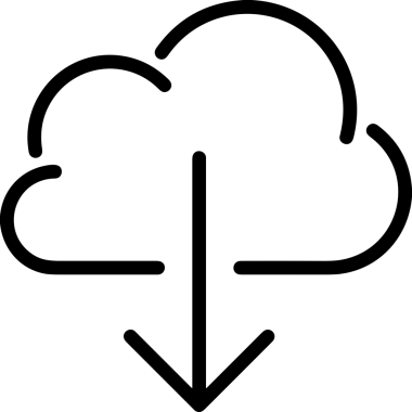 PNG biçiminde bulut depolama simgesi şeffaf arkaplan tasarımı ile dijital sunucu güvenli dosya eşzamanlama sunucu yönetimi ve modern web veya mobil kullanıcı arayüzü uygulamaları için ideal