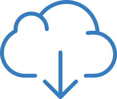 PNG biçiminde bulut depolama simgesi şeffaf arkaplan tasarımı ile dijital sunucu güvenli dosya eşzamanlama sunucu yönetimi ve modern web veya mobil kullanıcı arayüzü uygulamaları için ideal