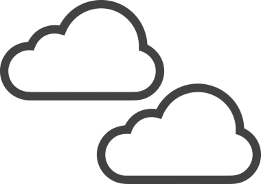 PNG biçiminde bulut depolama simgesi şeffaf arkaplan tasarımı ile dijital sunucu güvenli dosya eşzamanlama sunucu yönetimi ve modern web veya mobil kullanıcı arayüzü uygulamaları için ideal