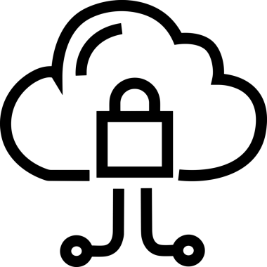 PNG biçiminde bulut depolama simgesi şeffaf arkaplan tasarımı ile dijital sunucu güvenli dosya eşzamanlama sunucu yönetimi ve modern web veya mobil kullanıcı arayüzü uygulamaları için ideal