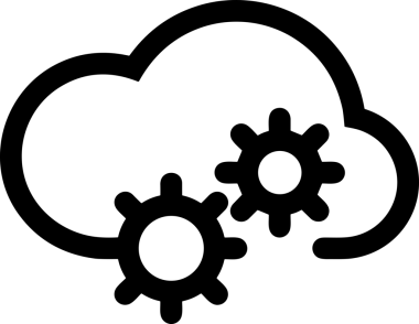 PNG biçiminde bulut depolama simgesi şeffaf arkaplan tasarımı ile dijital sunucu güvenli dosya eşzamanlama sunucu yönetimi ve modern web veya mobil kullanıcı arayüzü uygulamaları için ideal