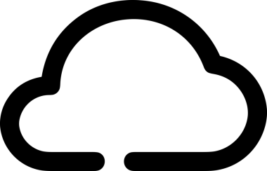 PNG biçiminde bulut depolama simgesi şeffaf arkaplan tasarımı ile dijital sunucu güvenli dosya eşzamanlama sunucu yönetimi ve modern web veya mobil kullanıcı arayüzü uygulamaları için ideal