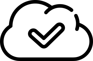 PNG biçiminde bulut depolama simgesi şeffaf arkaplan tasarımı ile dijital sunucu güvenli dosya eşzamanlama sunucu yönetimi ve modern web veya mobil kullanıcı arayüzü uygulamaları için ideal