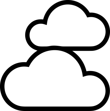 PNG biçiminde bulut depolama simgesi şeffaf arkaplan tasarımı ile dijital sunucu güvenli dosya eşzamanlama sunucu yönetimi ve modern web veya mobil kullanıcı arayüzü uygulamaları için ideal